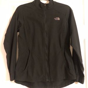 North face black womens slim jacket